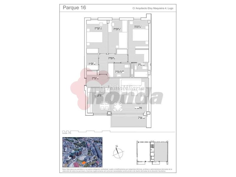 Foto 81556648-2310-46b0-859d-38480f46e052. Appartamento con riscaldamento parcheggio in A Milagrosa Lugo