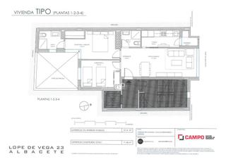 Appartement  Lope de vega 23. Apartamento en venta en el pilar, 2 dormitorios.