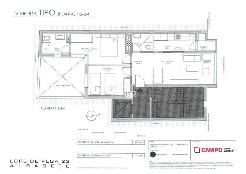 Foto 7a61aebb-cb6f-45b3-924c-642bb021b97b. Apartment in lope de vega 23 in El Pilar Albacete