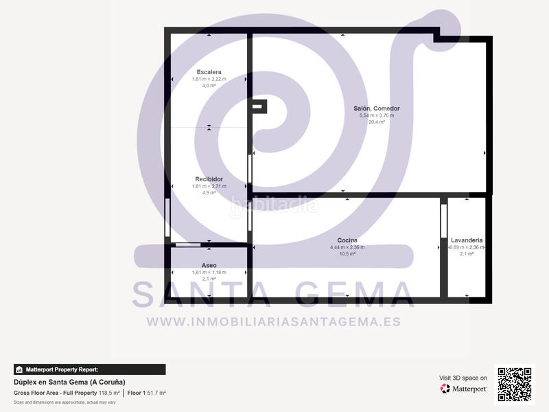 Foto f61ec246-390e-4cd8-a96d-21780ac53fe8. Duplex avec chauffage parking dans Eirís Coruña (A)