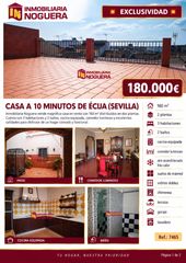 House in Cañada Rosal. ?? casa a 10 minutos de écija (sevilla)??