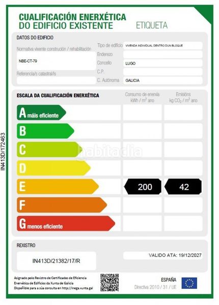 Foto 26ce3892-1f58-412a-8446-da7b62eced95. Piso oportunidad inversión en Centro - Recinto Amurallado Lugo