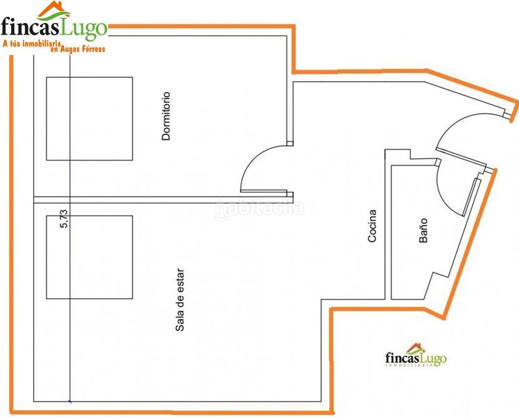 Foto 3521824d-a5dc-48bd-a992-1ce61a172035. Estudio  en el centro en Centro - Recinto Amurallado Lugo