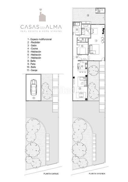 Foto b2a8fd0b-6f7d-40ca-a2b6-3a3d5ce8cfd1. Casa aparellada amb aparcament a San José de las Vegas - La Atalaya Santa Brígida