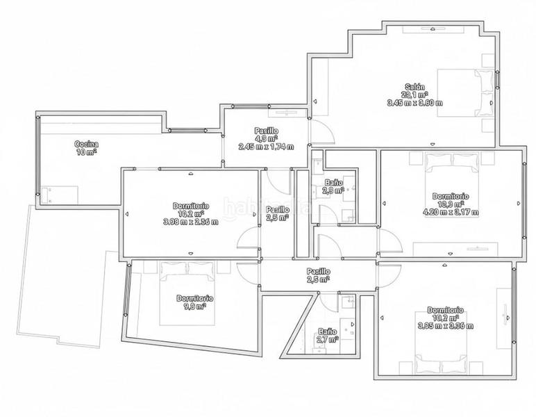 Foto 0d274a08-54bd-43c9-bfae-792eb7e53fd5. Appartamento con parcheggio in Centro Barakaldo
