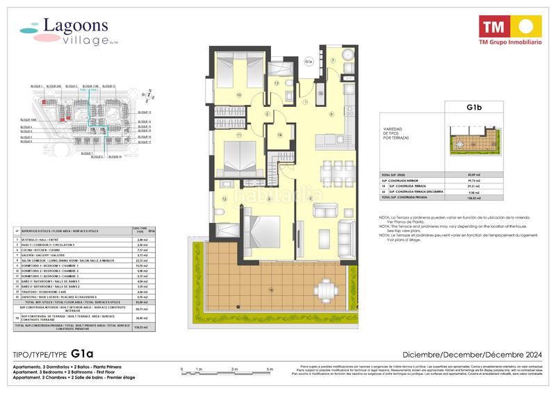 Foto fc03e546-3b12-4e07-9246-0cfa0f625a5e. Appartement 100m<sup>2</sup> avec chauffage piscine dans Los Balcones-Los Altos Torrevieja