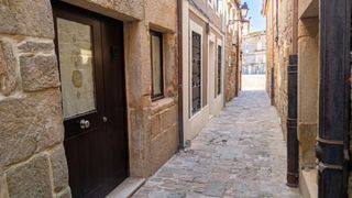 Haus  Rúa gracia. Casa de piedra restaurada en el casco histórico de muros, cerca