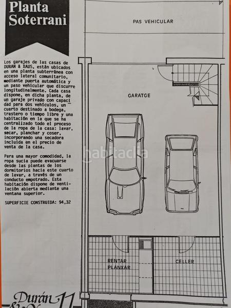 Foto 66764dba-3c0b-49e6-a79a-7d2b5a3dc6a6. Reihenhaus mit heizung parking in Alella