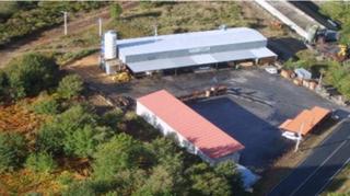 Nau industrial  Aldea tornadoiro