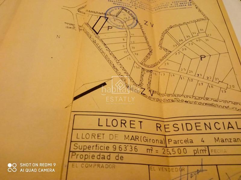 Foto 5915c68e-aaef-44fe-9764-802c8dd6d83f. Terrain résidentiel dans Lloret Residencial - Montlloret Lloret de Mar
