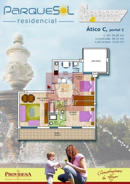 Foto c1ad39c2-e011-4e7c-82df-b11fccb6e5c0. Àtic amb calefacció aparcament a Salvaterra de Miño