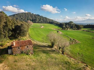 Bauernhof in Veinat termes 92. Finca rústica amb cabana a llorà (girona)