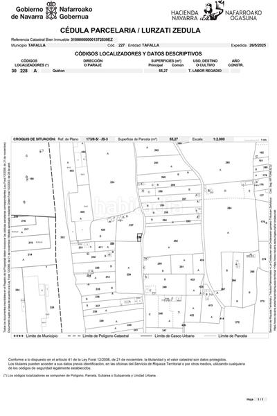 Foto 47261b1a-369f-4ec9-86d6-17e82cb5881b. Terrain résidentiel dans Tafalla