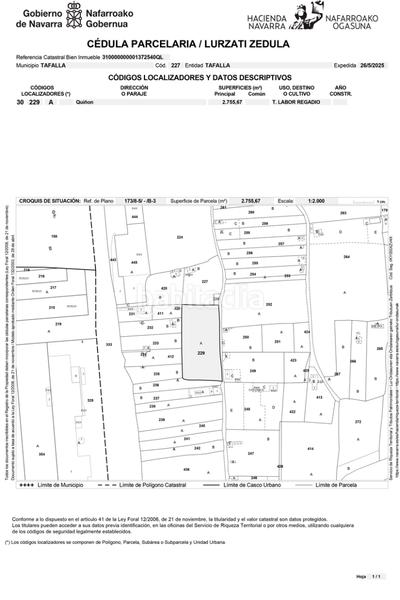 Foto 5e963687-a76c-455e-b1af-8f4393eb5573. Terrain résidentiel dans Tafalla