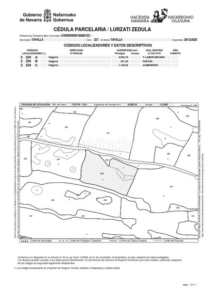 Foto a84acb8b-bc21-41a9-af73-fcffd61c33b9. Terreny residencial a Tafalla