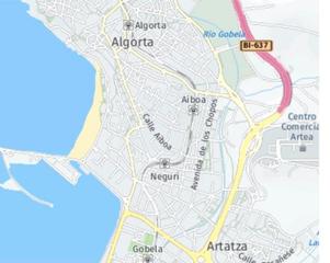 Lloguer Pis  Euskal herria kalea. Algorta metro , piso de alquiler , reformado