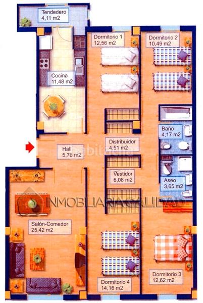 Foto 95f19d10-d903-4b4a-a633-72afc07cb6cf. Rent flat with heating parking in Universidad - Las Huelgas Burgos