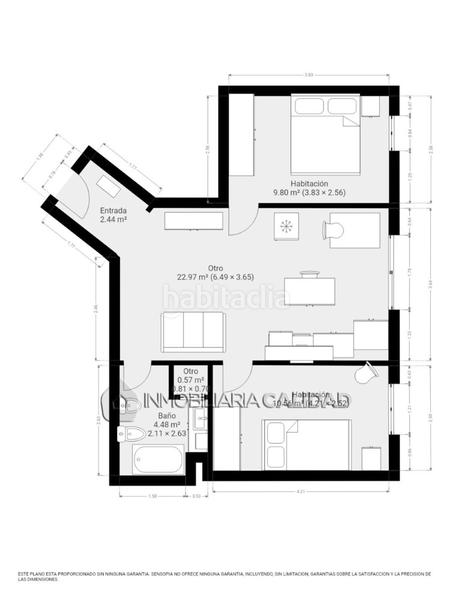 Foto f290b090-63f5-4011-9057-10f9da908d07. Rent flat with heating parking in San Pedro y San Felices Burgos