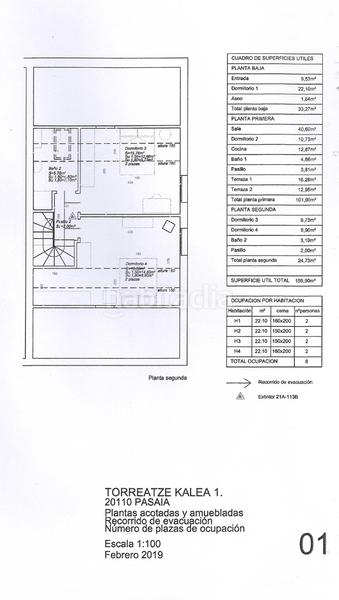 Foto 9079c1a1-cfdd-4a50-841a-f2b6902ada7e. Casa a schiera con riscaldamento parcheggio in Pasaia