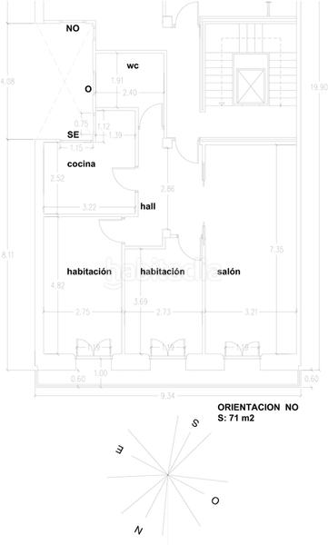 Foto 57c7ef8f-715c-4f09-9ce8-05e8f6952a5d. Piso  a capricho en el centro de donostia. 75 m2, 2 habitaciones. balcón corrido. en Donostia - San Sebastián