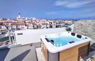 Pis  Port moxo. Ático loft con terraza en tejado y vistas panorámicas