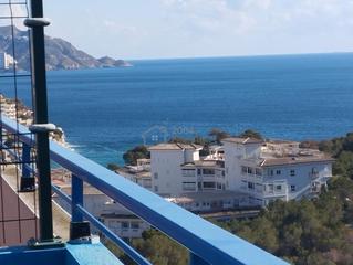 Attique  Rosa de los vientos. Atico duplex con vistas al mar en la cala de villajoyosa