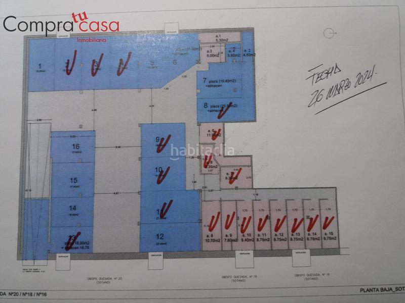 Foto 7da75d8f-2e82-44d6-aa32-f69fa7f7c7b7. Autoparkplatz in calle del obispo quesada 20 in El Cerro - Ctra. De San Rafael Segovia