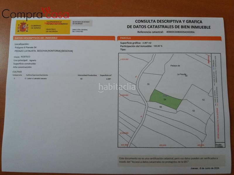 Foto 2ee98681-b29f-4303-8c7a-b8841b07a42a. Finca rústica venta lote de fincas rusticas..hontoriamadrona en Segovia