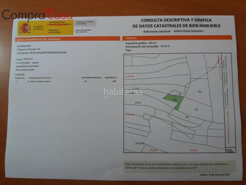 Foto 85f39a07-fd7f-4458-b6ae-dcdbb9b72ca9. Finca rústica venta lote de fincas rusticas..hontoriamadrona en Segovia