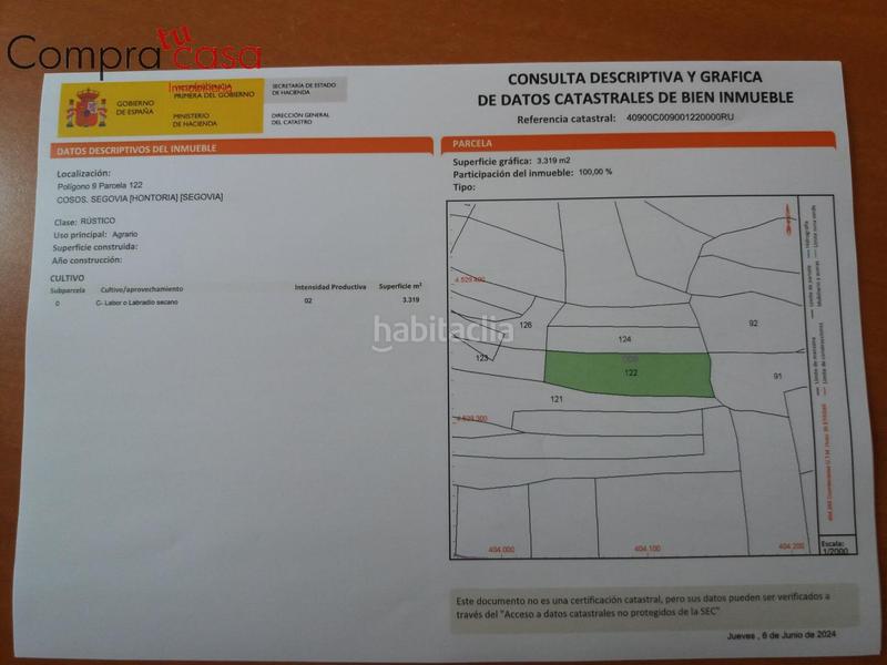 Foto e2c3db53-c3ef-46c9-959c-48f3b48d66a8. Finca rústica venta lote de fincas rusticas..hontoriamadrona en Segovia