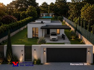 Terreno residenziale in Gondomar. Finca con planos, permisos y licencia para casa de planta baja.