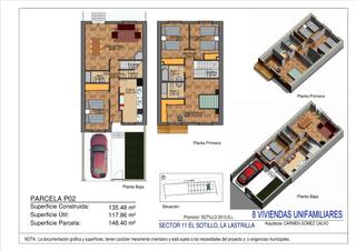 Xalet a Calle casasola 13. 4ª fase-c viviendas adosadas de 140 m² , 4 dormitorios ,1 en pla