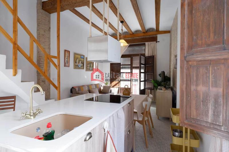 Foto 0c7f0942-c779-4d12-a71a-a2d6fed72d7b. Miete zweistöckige wohnung in El Cabanyal-El Canyamelar Valencia