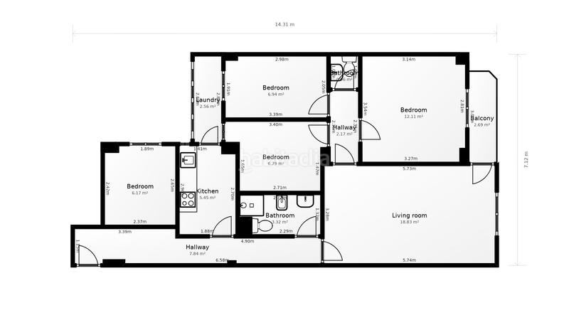 Foto c9187a5b-fbbb-4d1c-bbe2-84ca1570c0e8. Alquiler apartamento en El Cabanyal-El Canyamelar Valencia