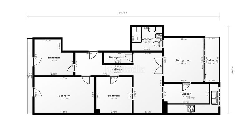 Foto a732cfeb-e516-443d-a68d-244209ecbc23. Apartamento en El Cabanyal-El Canyamelar Valencia