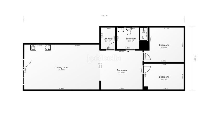 Foto 7f26974a-6b4b-4608-b9f5-d6f25ffa3701. Apartamento en L´Hort de Senabre Valencia