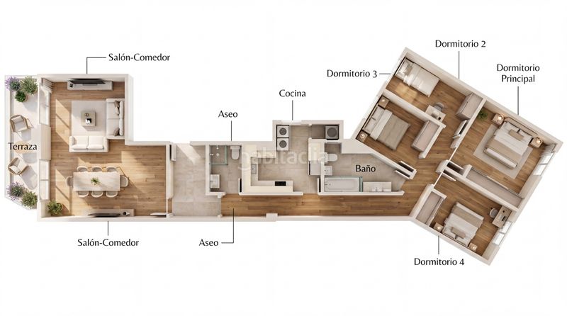 Foto 48c75af2-5465-46dc-9b90-d2239b5ee351. Apartament amb aparcament a Barrio de Patraix Valencia