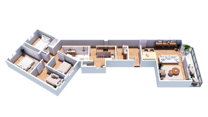 Foto 5ccd7ee9-b32a-4c2f-bc06-c2c1460f8e3e. Apartament amb aparcament a Barrio de Patraix Valencia