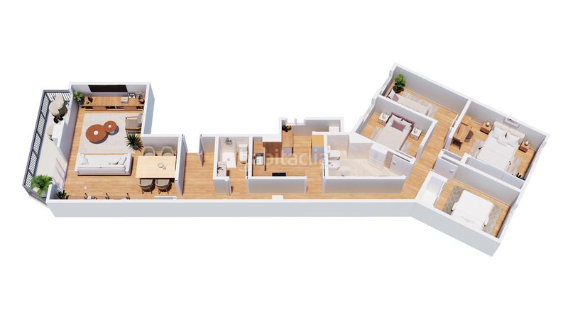 Foto 82e5f522-3983-4abf-8b13-175265f23271. Apartament amb aparcament a Barrio de Patraix Valencia