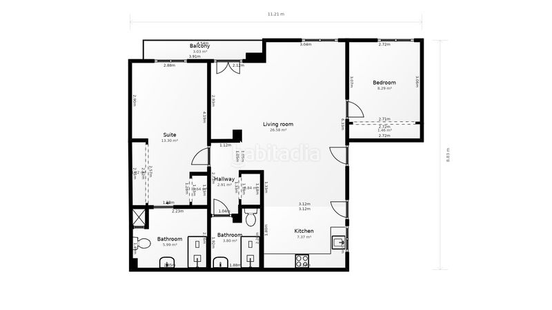 Foto c08a9a41-7666-4986-a349-73785f5ab725. Apartamento en El Cabanyal-El Canyamelar Valencia