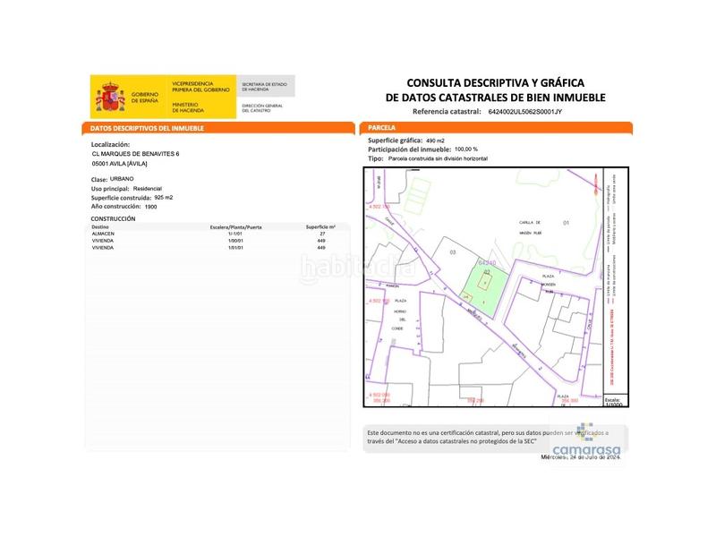 Foto fdbd94fc-b2b5-4f99-aa02-604fa6f7819c. Casa a calle marques de benavites 6 a Murallas Ávila