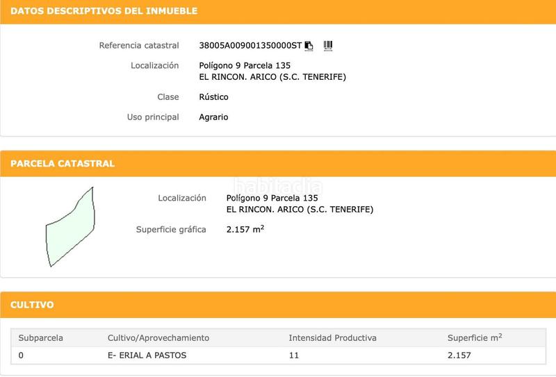Foto 2519cbec-c06f-47a5-b7a7-fe607aacc07d. Terreny residencial a Arico