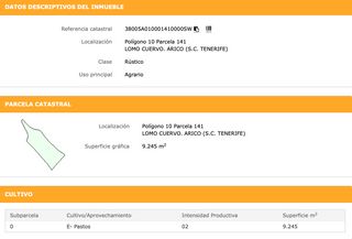 Finca rústica a POLIGONO 10 PARCELA 141. LOMO CUERVO