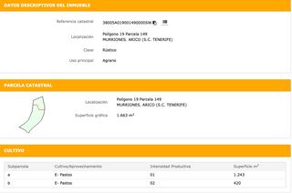 Landgut in Poligono 19, parcela 149. Descubre tu paraíso en los murriones, arico