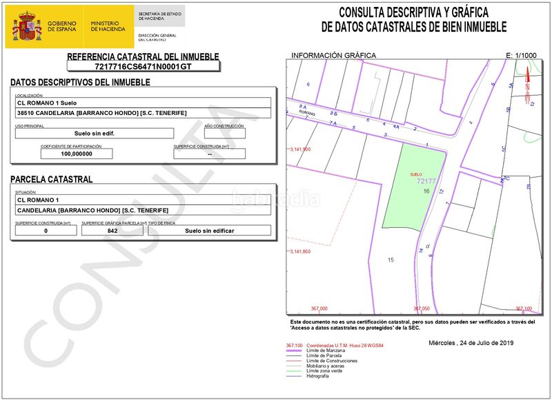 Foto c3be5e64-a54a-4e76-9d1f-c6069a176ffd. Terreno residencial en c. romano proyecto residencial en Barranco Hondo. en Candelaria