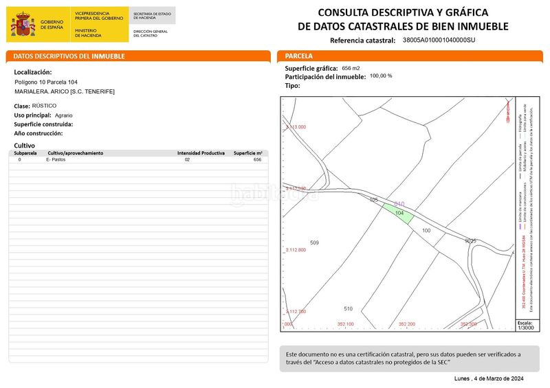 Foto 8b04d86a-1379-485d-a6a6-4ac51615e6c8. Finca rústica a Arico