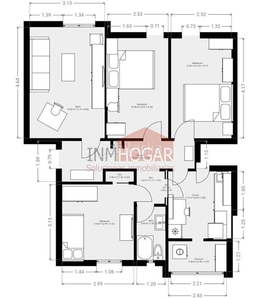 Foto 3ec86160-8842-4ec4-91a9-2c07cbe83ebb. Pis amb calefacció a San Antonio Ávila