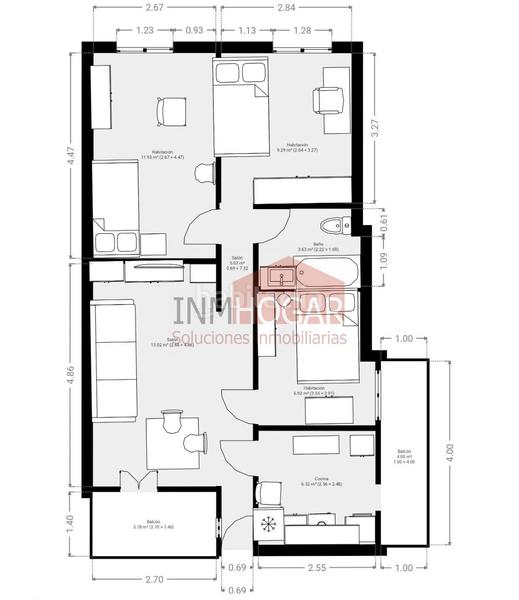 Foto ea885a3e-3005-4ebb-86ef-fa6db8e185dd. Flat with heating in San Antonio Ávila