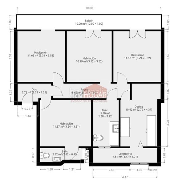 Foto ff8a3417-cad4-4481-8b23-52dbe1727aa4. Flat with heating in Santo Tomás Ávila