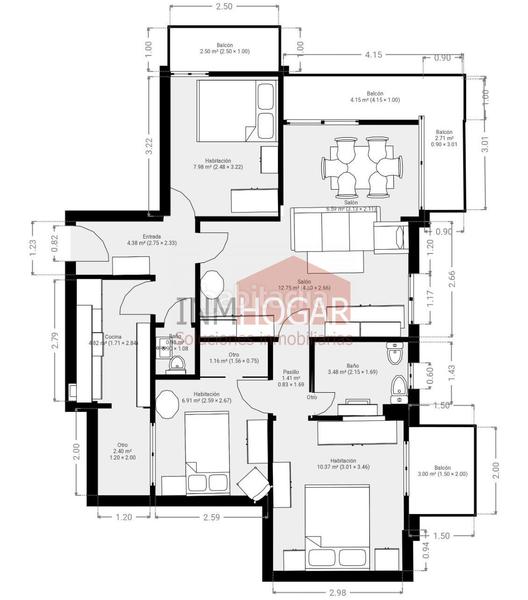 Foto e4dd43b2-31f5-445d-a8f7-8af4a162a77c. Appartamento con riscaldamento in Murallas Ávila